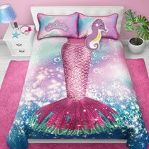 mermaid comforter full